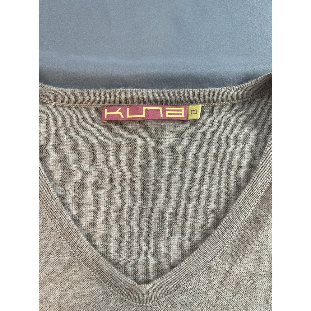KUNA Baby Alpaca Multi Color Sweater Made In Peru Size Medium Luxe - Picture 3 of 8